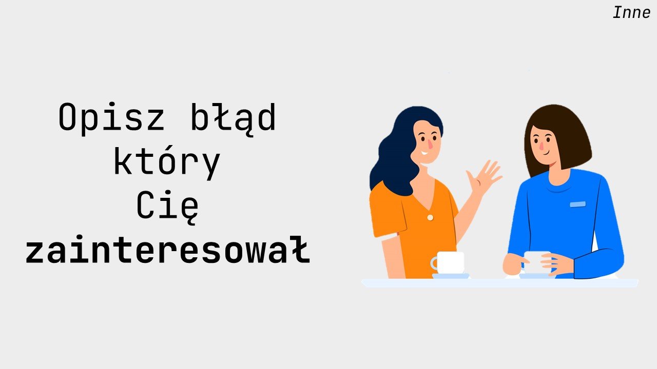 Interesujący błąd
